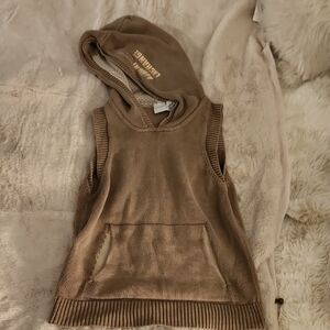 Armani Exchange Sleeveless Hooded Tank